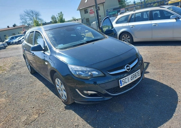 Opel Astra cena 28900 przebieg: 170000, rok produkcji 2015 z Ryki małe 92